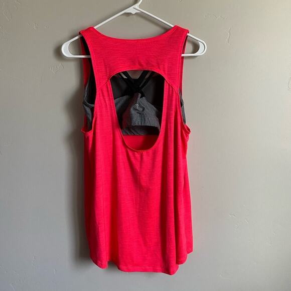 Champion Large Open Back Workout Tank with Built in Bra - Picture 4 of 6